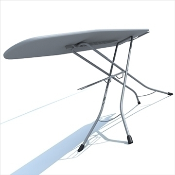 ironing board 3d model 3ds max dxf obj 83121