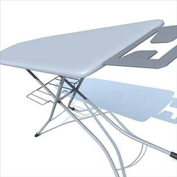 ironing board 3d model 3ds max dxf obj 83123