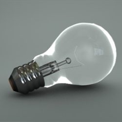 light bulb 3d model 3ds dxf fbx c4d obj 82550