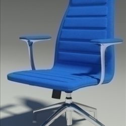 lotus medium blu fabric armchair 3d model max dxf fbx obj 92320