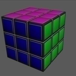 magic cube 3d model 3ds max 82228