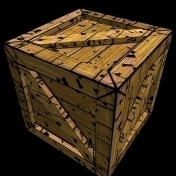 max crate pack 3d model 3ds 92743