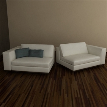 minotti albers collection 3d model 3ds max texture 110860