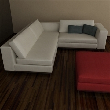 minotti albers collection 3d model 3ds max texture 110861