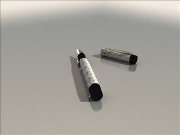 parker pen duo 3d model max 79418