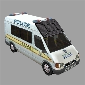 police carrier_van 3d model 3ds max fbx lwo ma mb hrc xsi obj 99358