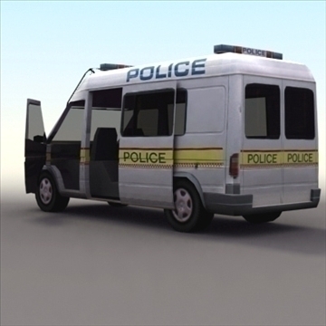 police carrier_van 3d model 3ds max fbx lwo ma mb hrc xsi obj 99365