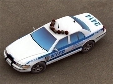 police patrol car 3dsmax 3d model 3ds max fbx lwo ma mb hrc xsi texture wrl wrz obj 99226