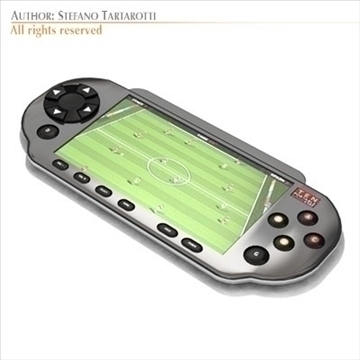 Portable game console 3D Model Buy Portable game console 