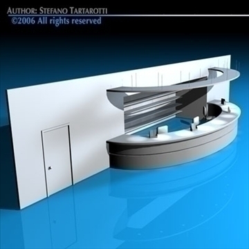 reception 3d model 3ds dxf c4d obj 82419