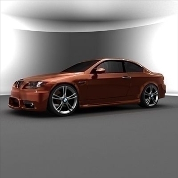 restyled bmw coupe 3d model 3ds max obj 102390