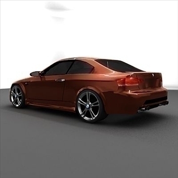 restyled bmw coupe 3d model 3ds max obj 102391