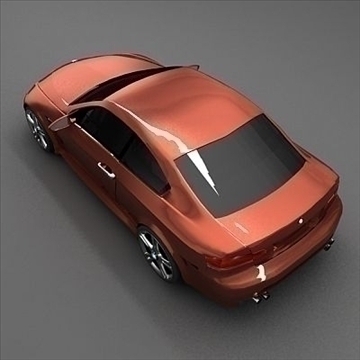 restyled bmw coupe 3d model 3ds max obj 102394