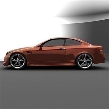restyled bmw coupe 3d model 3ds max obj 102395