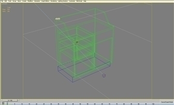 retail checkout register cabinet subassembly 3d model 3ds max 101280