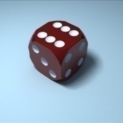rounded dice 3d model 3ds 82733