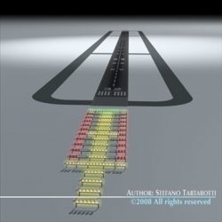 Runway 3D Model - FlatPyramid