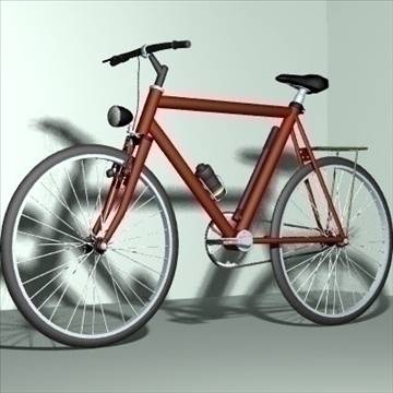 smart bicycle 3d model 3ds 97417
