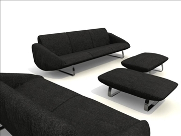 sofa_4pieces 3d model ma mb obj 82779