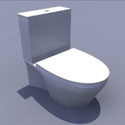 toilete 3d model ma mb 82812