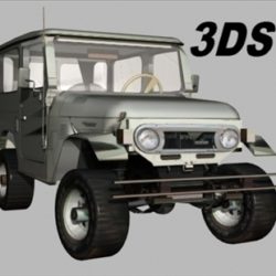 toyota 4wd 3d model 3ds 80161