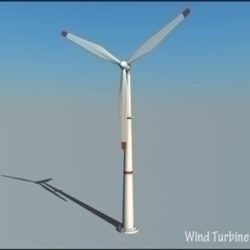 wind turbin 3d model 3ds max obj 99783