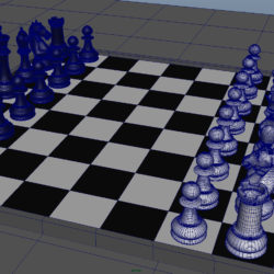 chess 3 3d model fbx ma mb obj 153539