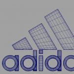 Adidas 3d Logo 3d Model Flatpyramid