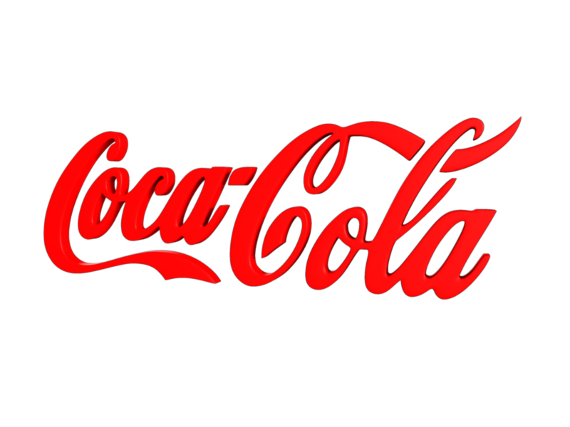 Coca Cola 3d Logo 3D Model - FlatPyramid