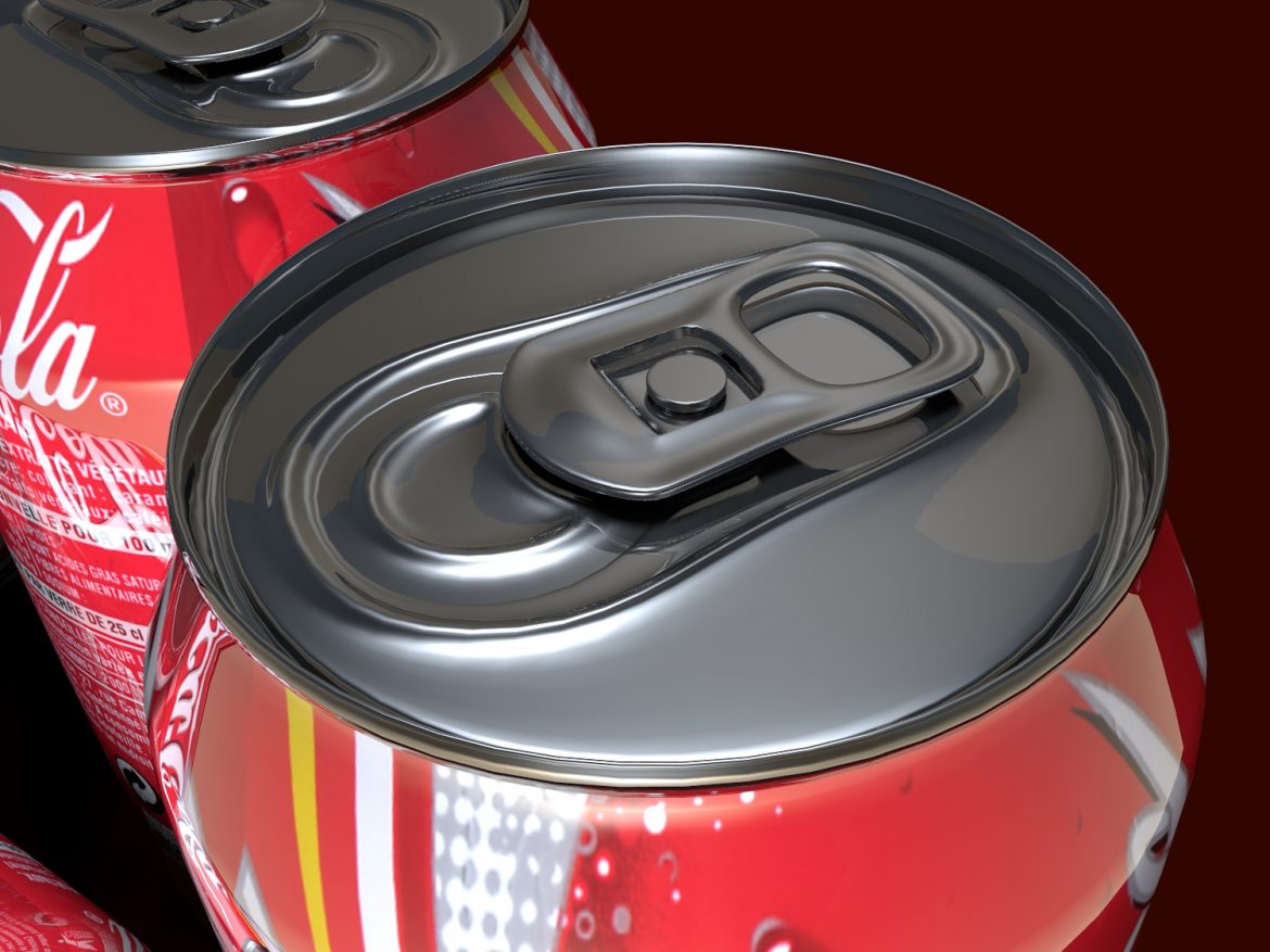 coca cola can 3d model blend obj 117113