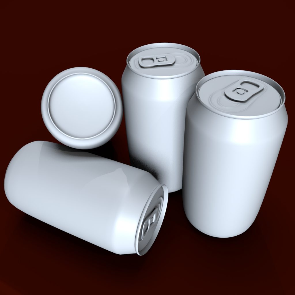 Coca Cola Can 3D Model - FlatPyramid