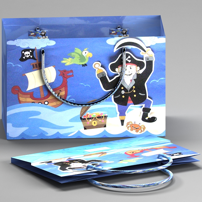gift bag 3d model max 148225