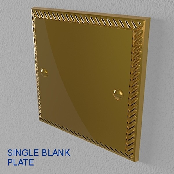 uk electrical switch & socket pack – georgian rope 3d model 3ds fbx skp obj 115802