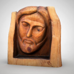jesus head sculpture 3d model max 147810