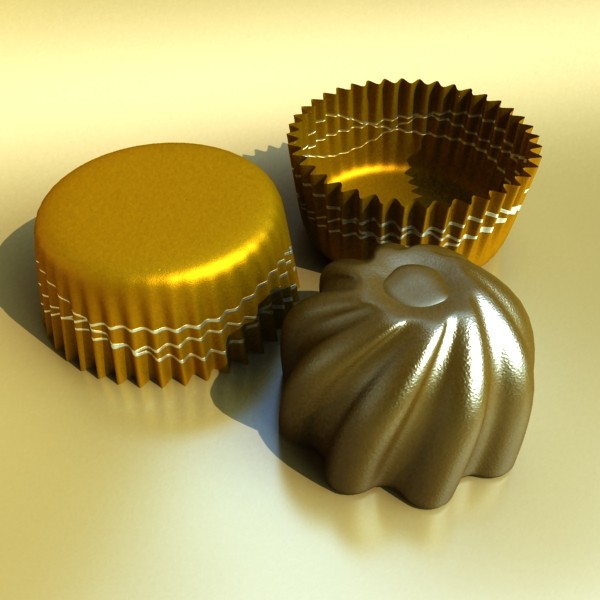chocolate candy 04 high res 3d model 3ds max fbx obj 132392