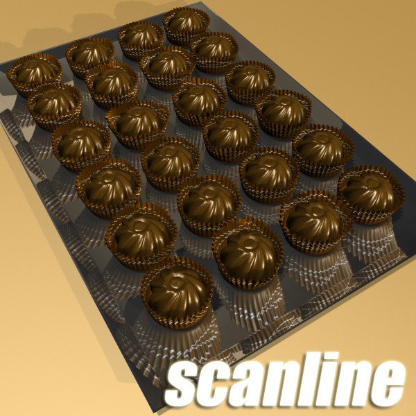 chocolate candy 04 high res 3d model 3ds max fbx obj 132396