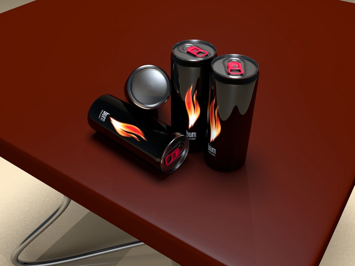 energy drink burn 3d model blend obj 119299