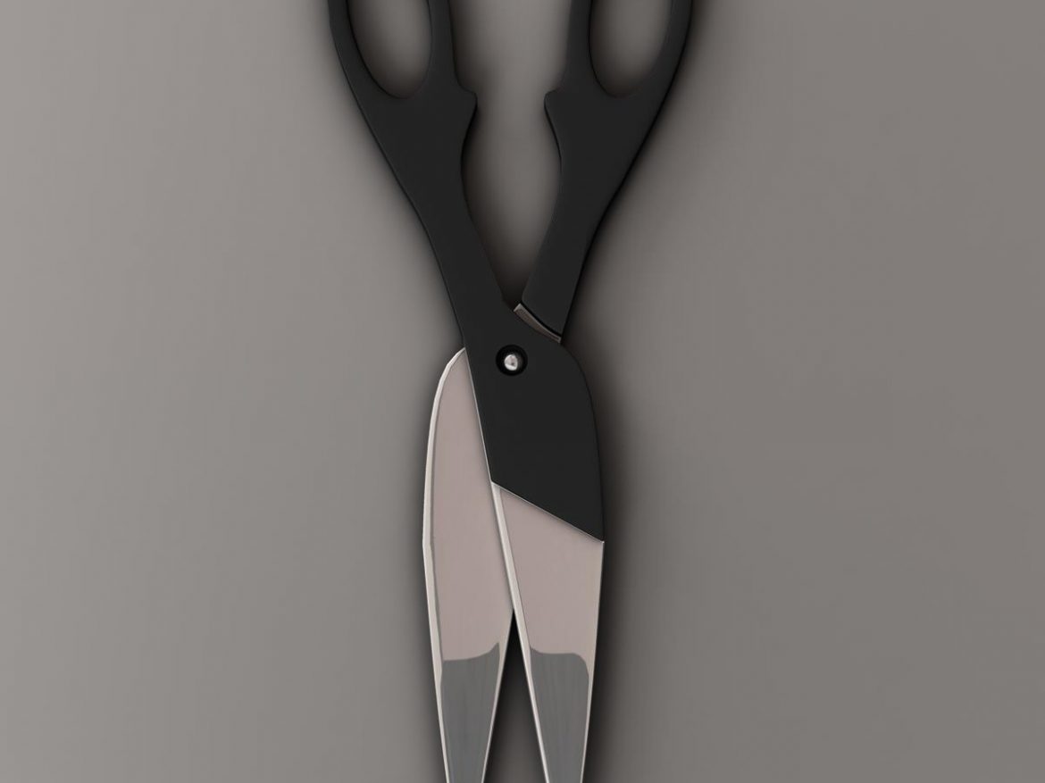 scissors v3 3d model 3ds max fbx c4d ma mb obj 159095