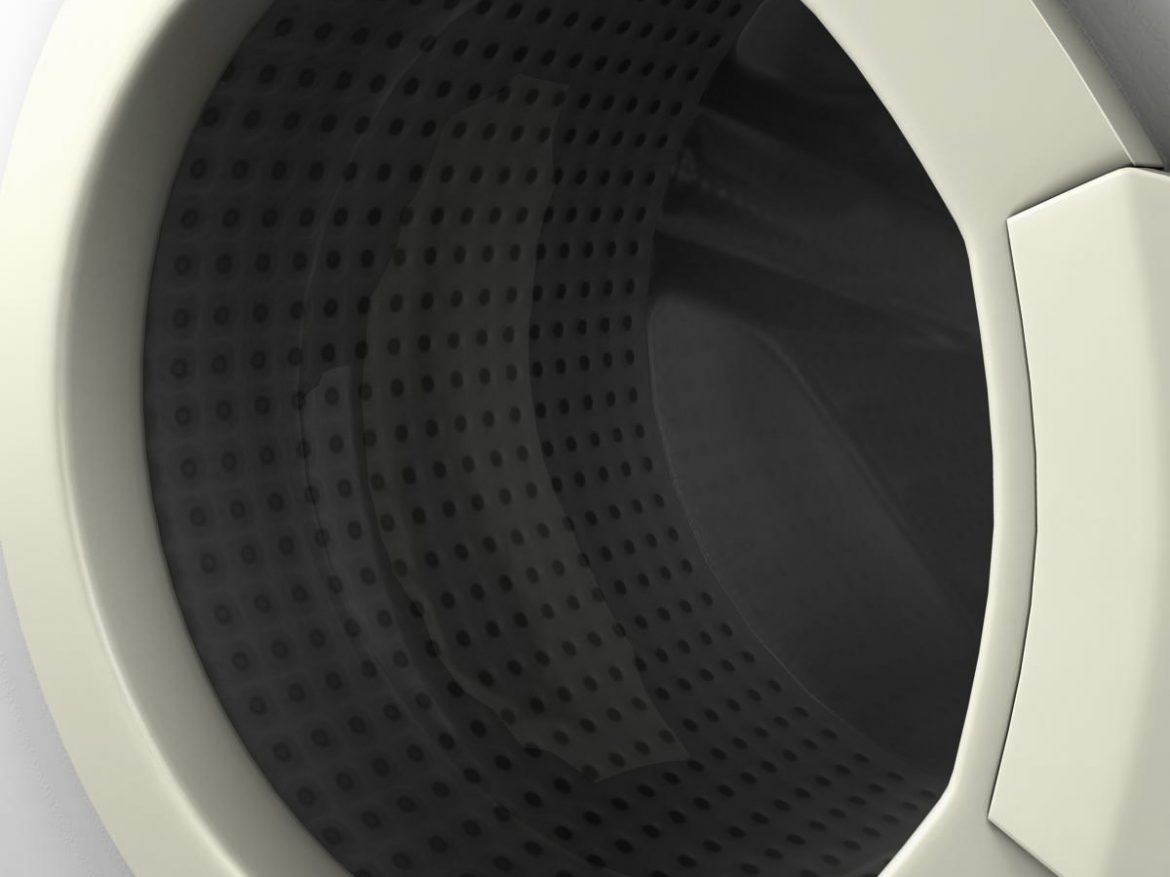 washermachine 3d model 3ds max fbx ma mb obj 158870