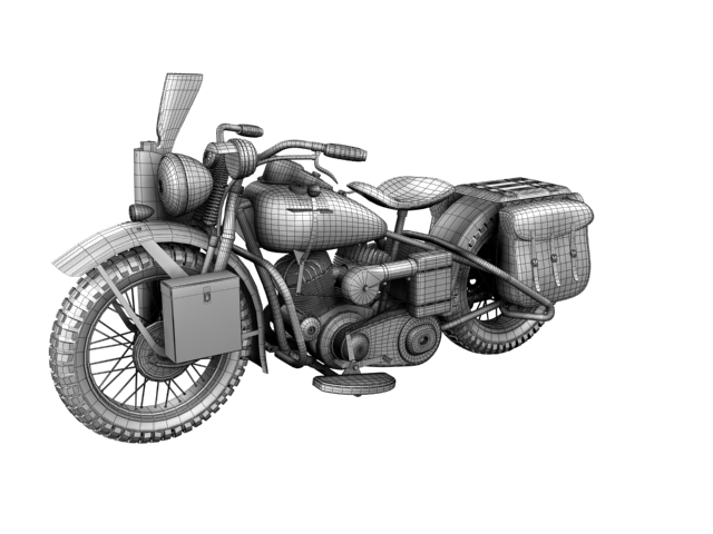 1942 Harley Davidson wla