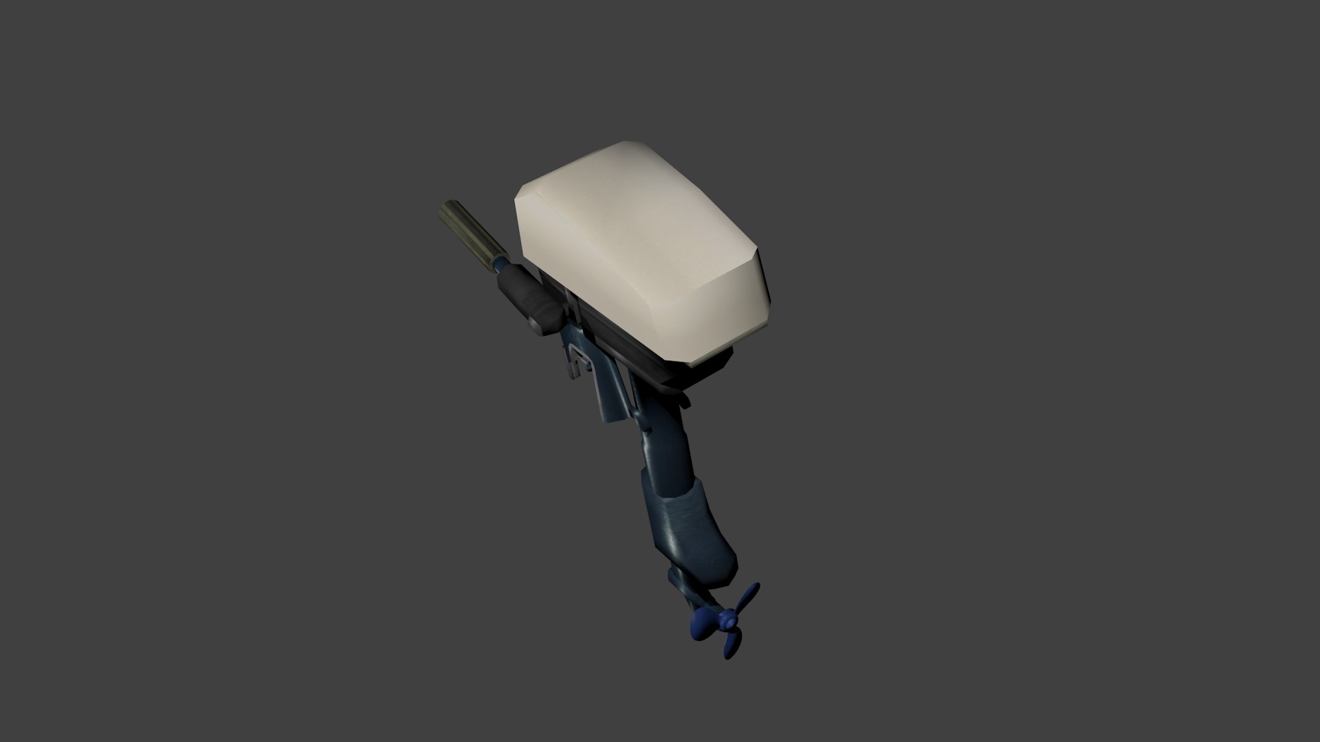 boat engine 3d model 3ds 165150