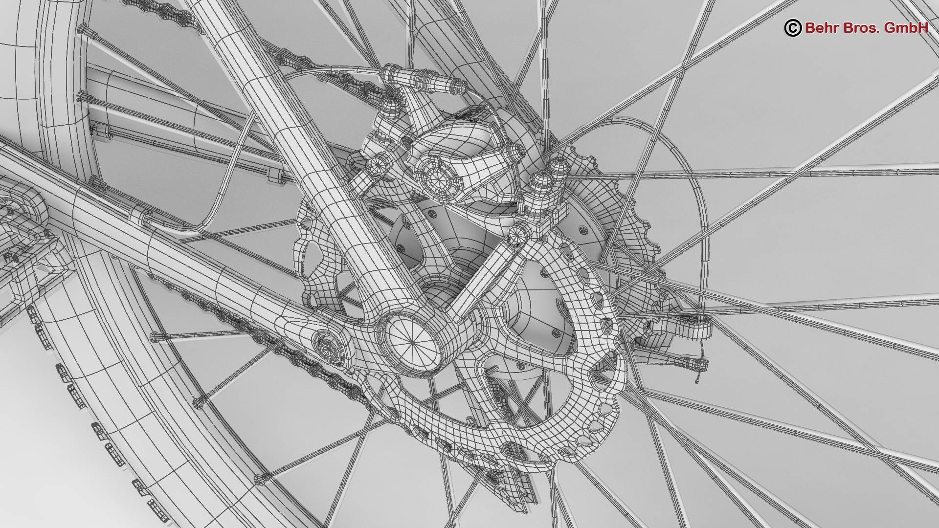 generic mountain bike 3d model 3ds max fbx c4d lwo ma mb obj 160629