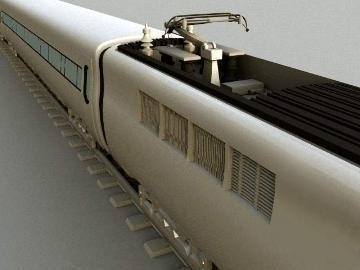 ice train 3d model 3ds lwo 77939