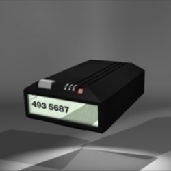 pager 1 3d model 3ds dxf lwo 81122