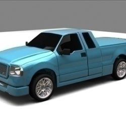 ford f-150 extended cab truck 3d model max 84121