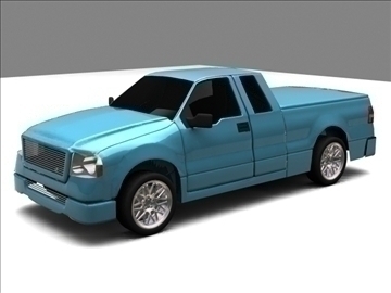 ford f-150 extended cab truck 3d model max 84121