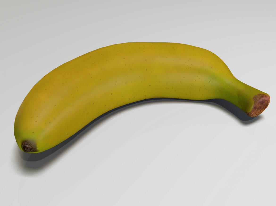 banana (2) 3d model blend obj 139029