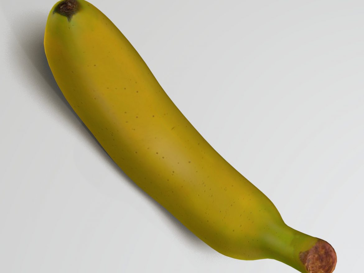 banana (2) 3d model blend obj 139030