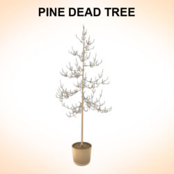 dead pines 3d model 3ds fbx c4d lwo ma mb hrc xsi obj 123489