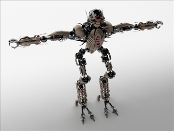 robot tr2102 3d model 3ds max fbx c4d obj 104953